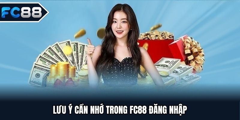 Chú ý quan trọng trong FC88 đăng nhập